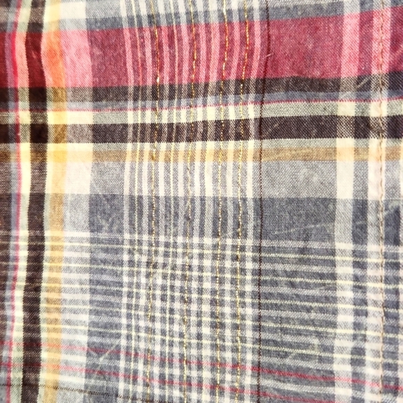 Adiktd 100% Cotton Western Plaid Shirt Size XL - Picture 8 of 11